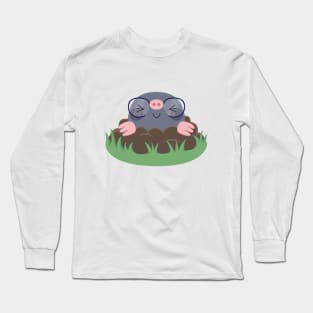 Cute little moles Long Sleeve T-Shirt